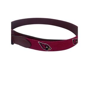 Smathers & Branson Arizona Cardinals Size 32 Needlepoint Belt